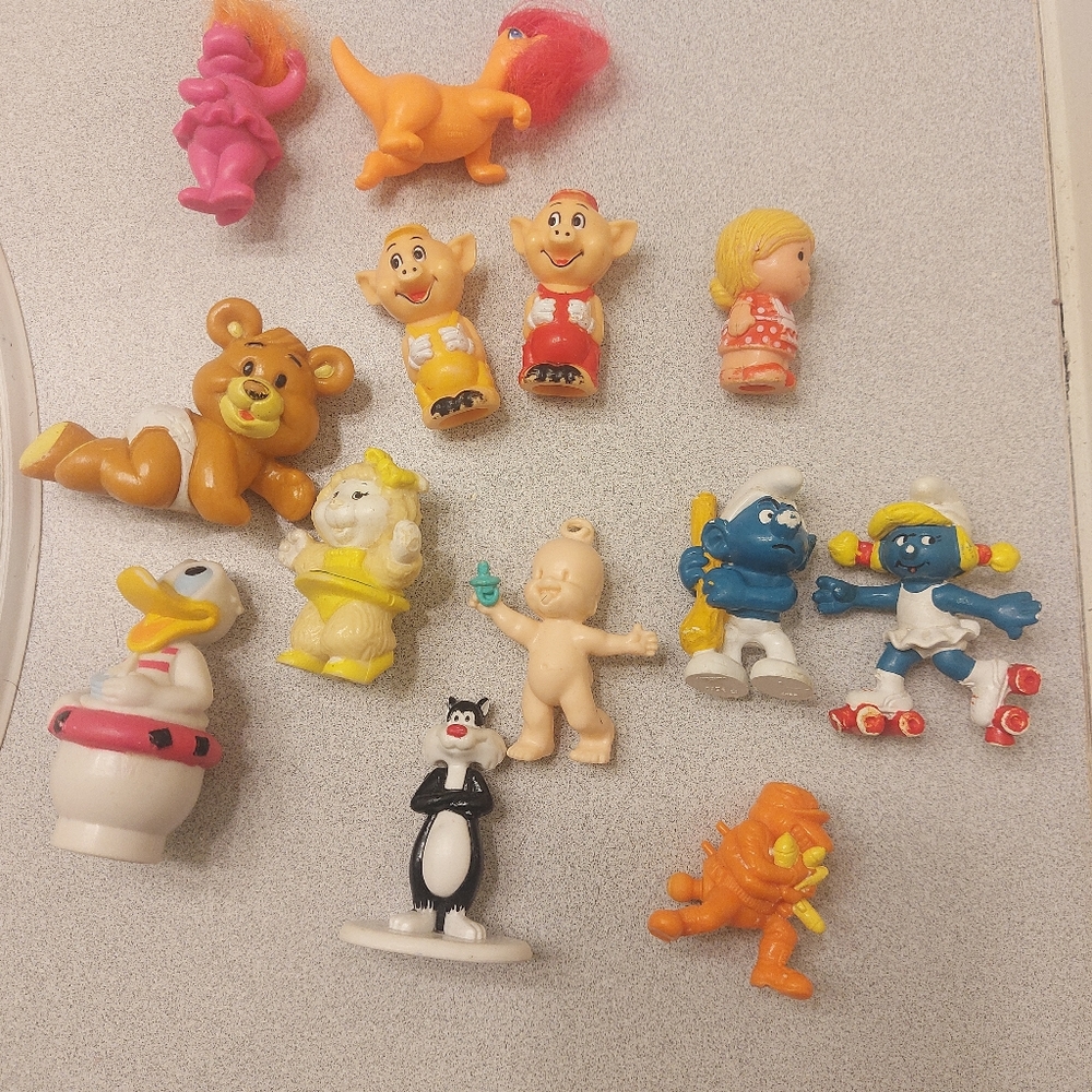 Vintage mini characters